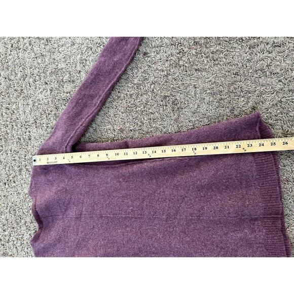 J Jill Sweater Womens Maroon Wool Cashmere Marbled Knit Tunic Size M - Picture 7 of 7